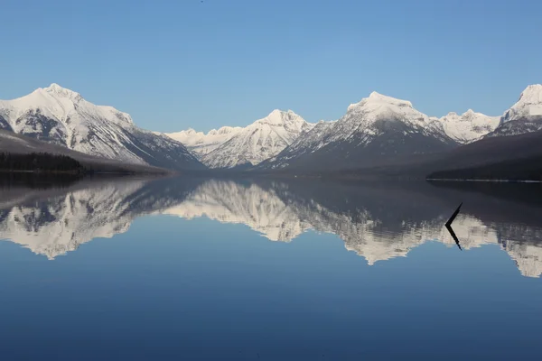 Lake McDonald in Glacier National Park Montana — Stock Photo, Image