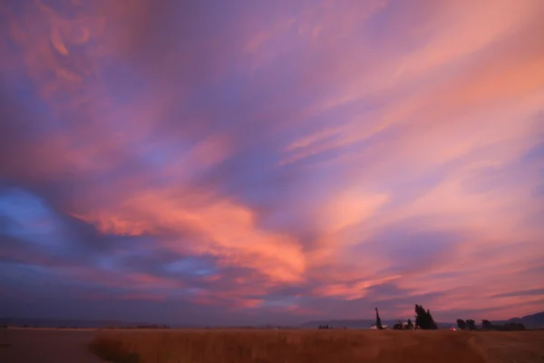Montana berg Sunrise Stockfoto