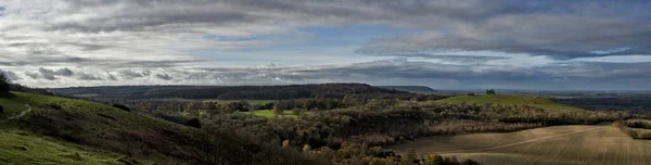 Panoramafoto Von Chequers Dem Landsitz Des Britischen Premierministers Von Coombe — Stockfoto