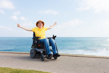 Tekerlekli sandalyede özgürlük