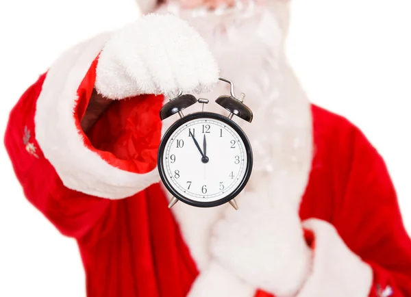 Reloj despertador Santas —  Fotos de Stock