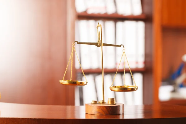 Symbol of law and justice — Stock Photo, Image