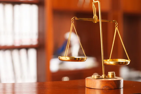 Hukuk ve adalet sembolü — Stok fotoğraf