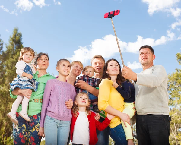 Große Familie — Stockfoto