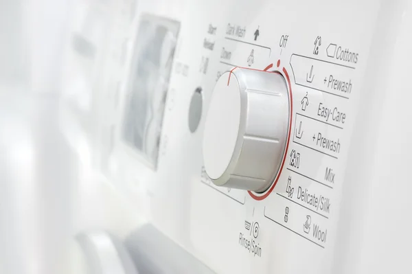 Washing mashines in appliance store — Stock Photo, Image