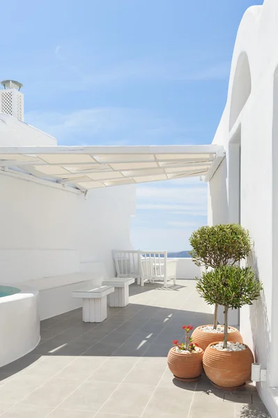Oia luxury decks and patios