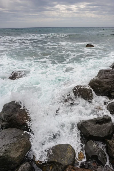 Small sea storm — Stock Photo, Image