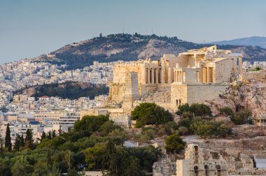 Akropolis gün batımında