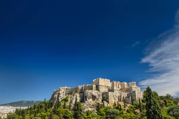 Akropolis tepesi gündüz — Stok fotoğraf