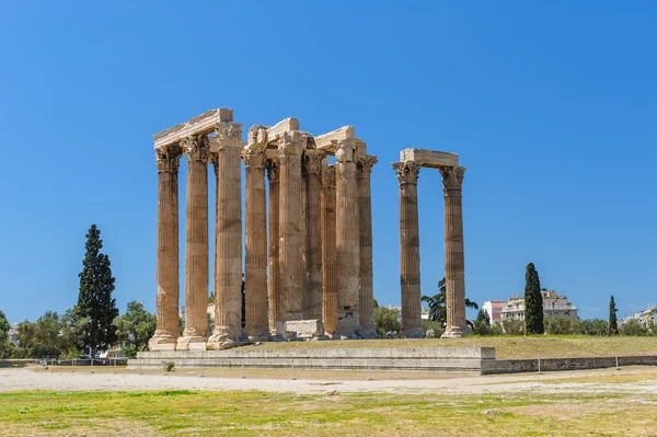 Храм Зевса, Олимпион, Афины, Греция — стоковое фото