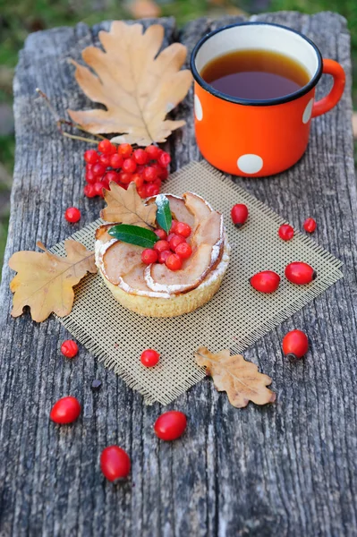 Romantic autumn still life — Stock Photo, Image