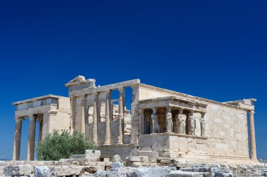 Erechtheion birlikte caryatids, Akropolis sundurma
