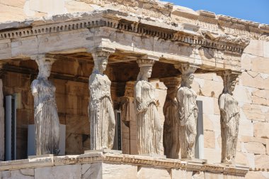 Caryatids, Erechtheion, Akropolis sundurma
