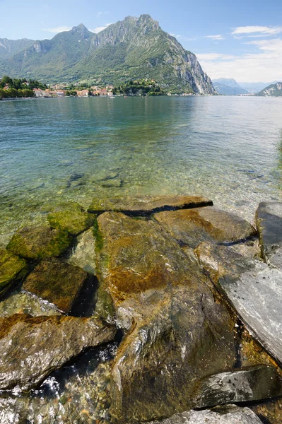 Jezero Como v severní Itálii — Stock fotografie