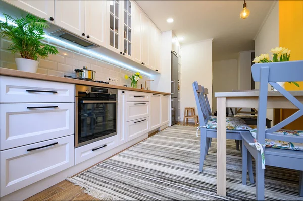 cozy modern kitchen interior