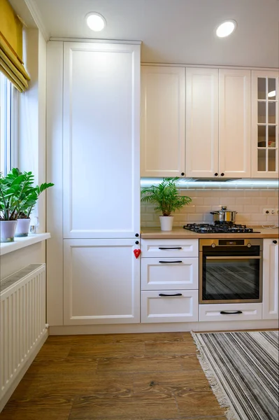 cozy modern kitchen interior