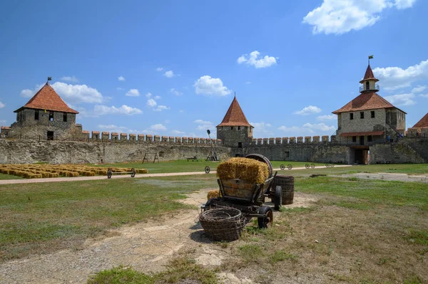 Gamla turkiska fästningen Bender i Tighina, Transnistrien, Moldavien — Stockfoto