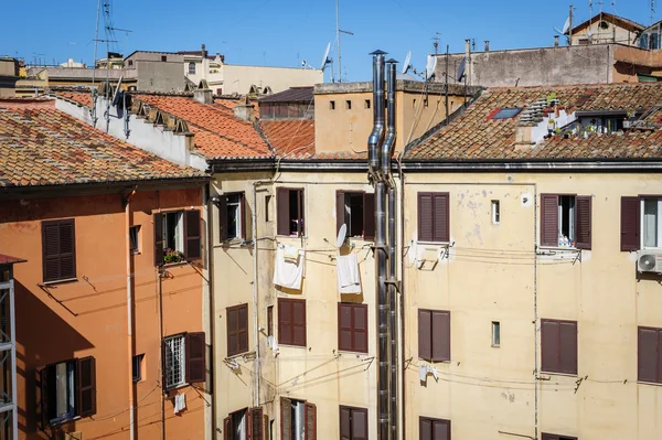 Daire evleri, Roma, İtalya — Stok fotoğraf