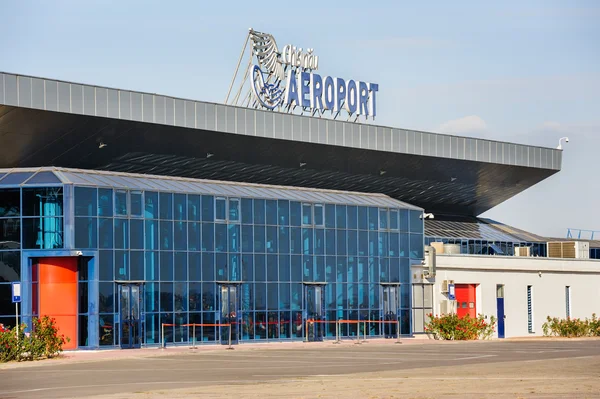 Chisinau luchthaven buildind, Moldavië — Stockfoto