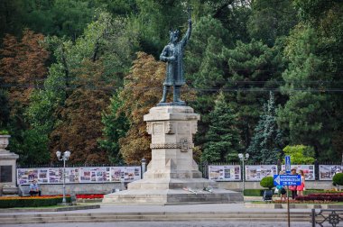 Stefan anıt büyük, cel Mare, Kişinev, Moldova