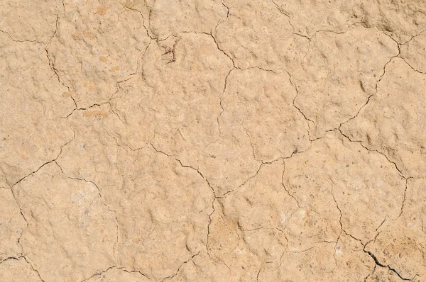Fondo de textura del suelo arcilloso, superficie seca — Foto de Stock