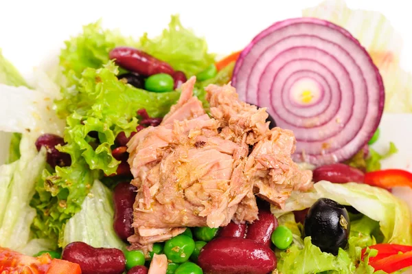 Insalata di tonno e verdure — Foto Stock