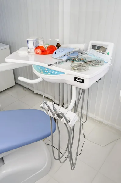 Studio dentistico, attrezzature mediche — Foto Stock