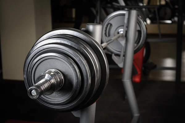 Barbell listo para entrenar — Foto de Stock