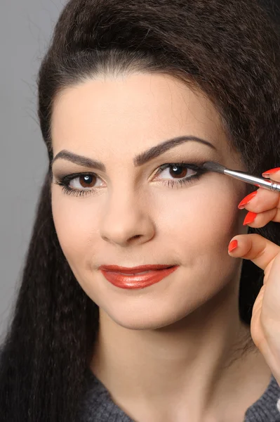 Perfektes Make-up — Stockfoto