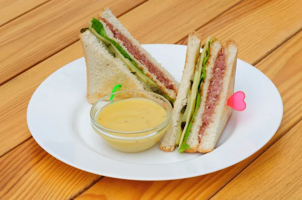 Club-Sandwiches — Stockfoto