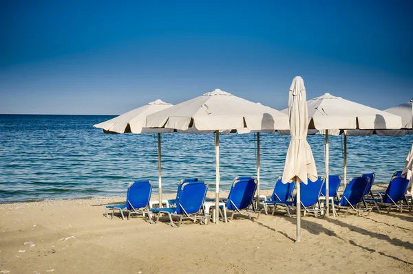 Beach umbrellas — Stock Photo, Image