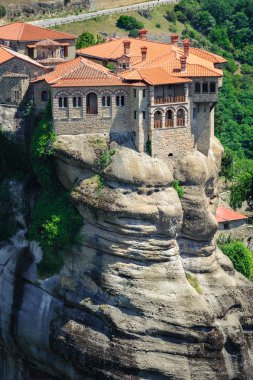 The holly monastery of Varlaam, Meteora, Greece clipart