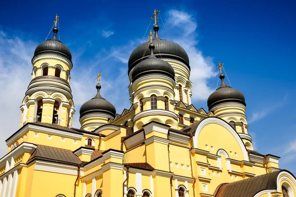 Den huvudsakliga kyrkan i Hancu kloster, Republiken Moldavien — Stockfoto