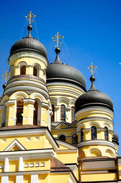 Main church in the Hancu Monastery, Republic Moldova — Stock Photo, Image