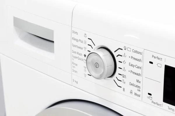 Washing machines control panel — Stock Photo, Image