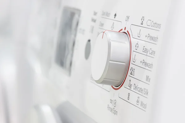 Control panel of washing machine — Stock Photo, Image