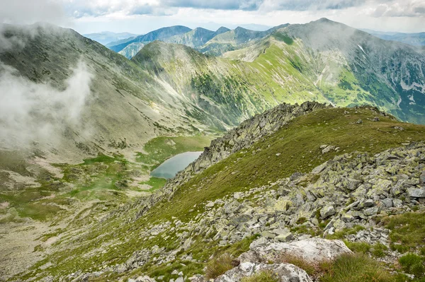 Hi-res panorama gór Retezat, Rumunia, Europa — Zdjęcie stockowe