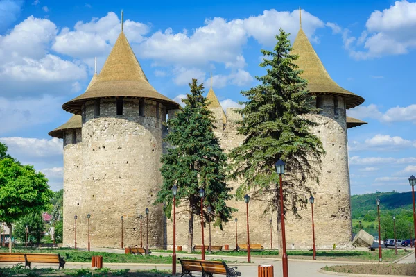 Medieval fortress in Soroca, Republic of Moldova — Stock Photo, Image