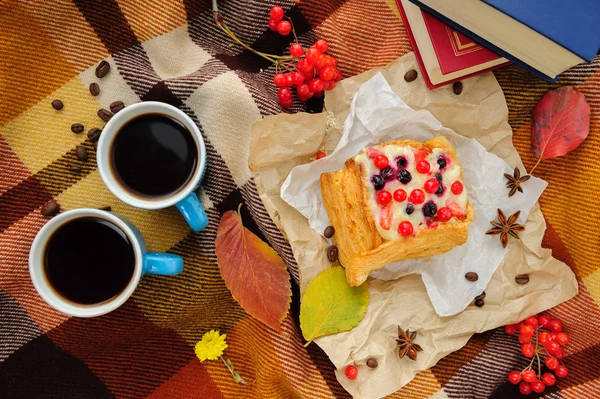 Romantic autumn still life — Stock Photo, Image