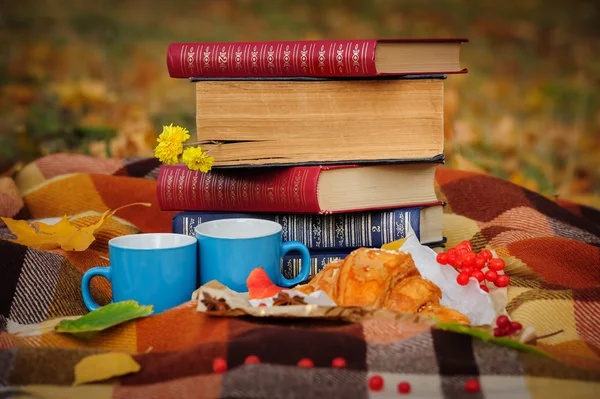 Romantic autumn still life — Stock Photo, Image