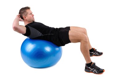Karın Fitball egzersizleri