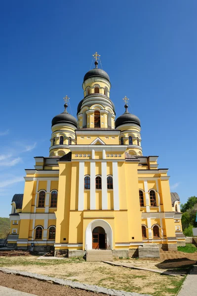 Головною церквою Hancu монастиря, Республіка Молдова — стокове фото