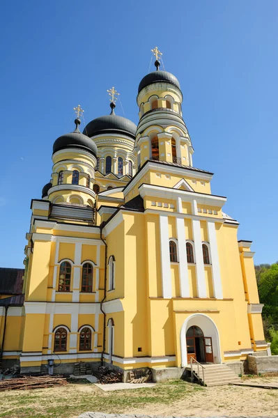 Main church of the Hancu Monastery, Republic Moldova — Stock Photo, Image