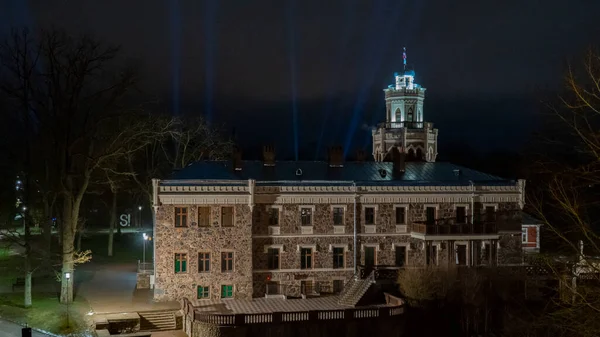 Sigulda Castillo Nuevo Letonia Construido 1878 Estilo Neogótico Como Casa — Foto de Stock