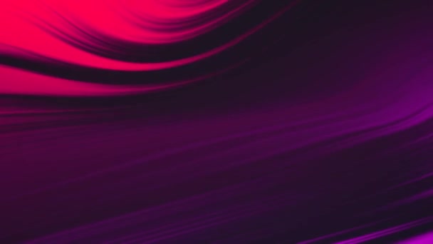 Abstract Liquid Waves Fluid Gradient Motion Background Seamless Loop Neon — Stock Video