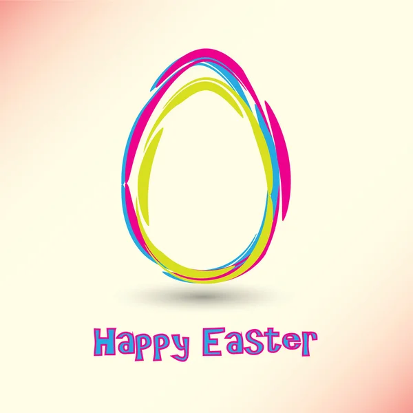 Vektör Mutlu Paskalyalar kartı