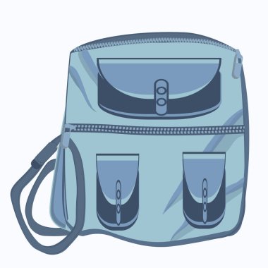 Pamukta yama cepli sırt çantası, eko-kumaş. Çevre dostu çantalar. Plastiğe hayır de..