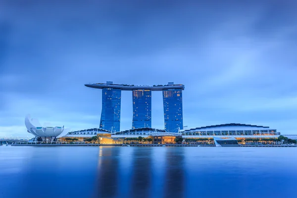 Construcción de la ciudad de Singapur — Foto de Stock