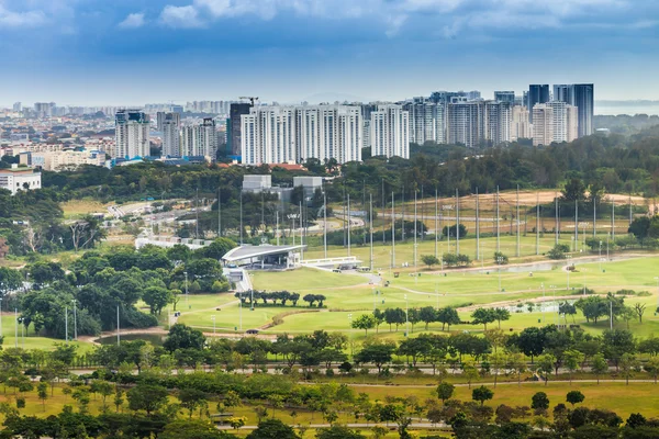 Vista singapore — Fotografia de Stock