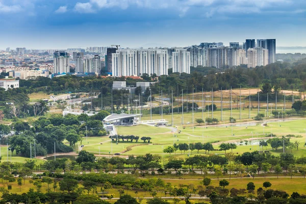 Ansicht singapore — Stockfoto